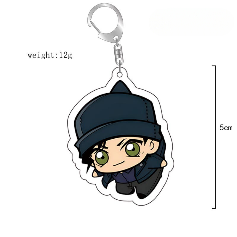 名偵探柯南灰原哀小蘭安室透基德亞力克鑰匙扣小立牌周邊掛飾【單買三件起送】
