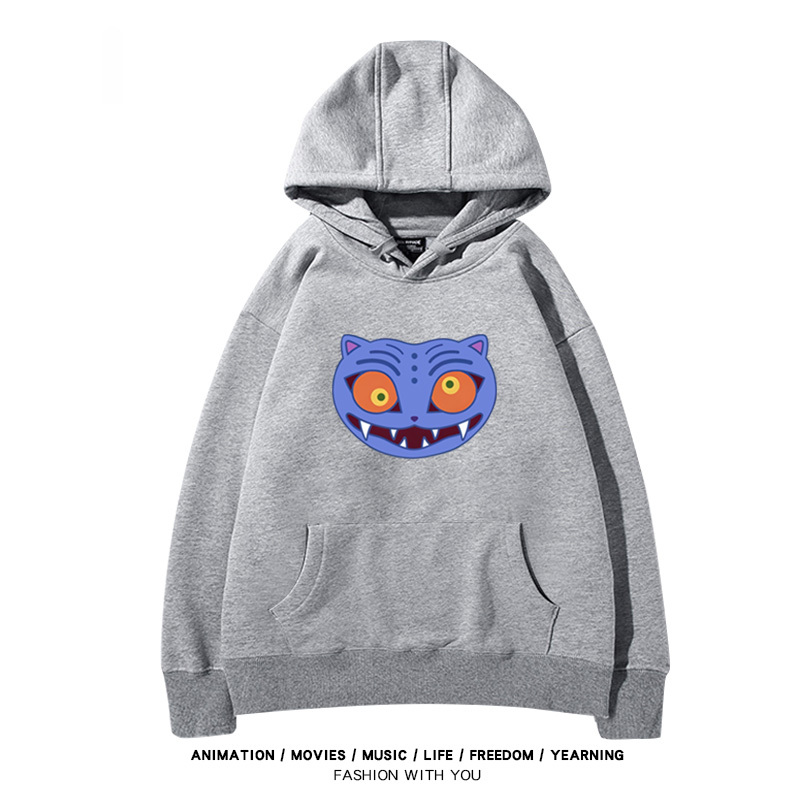 獵魔女團KPOP 聯名衛衣2025秋冬新款親子情侶裝連帽衛衣