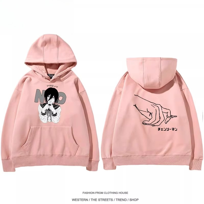 鏈鋸人 聯名衛衣2025秋冬新款 親子情侶裝連帽衛衣