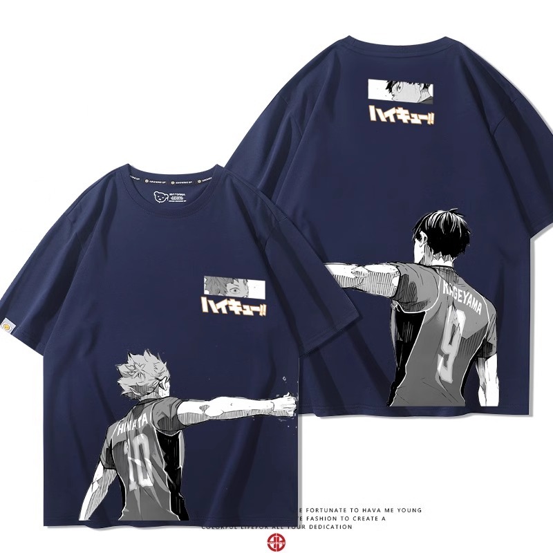 排球少年 2024親子情侶男女同款 純棉T恤