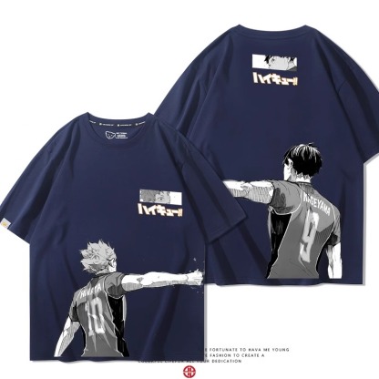 排球少年 2024親子情侶男女同款 純棉T恤