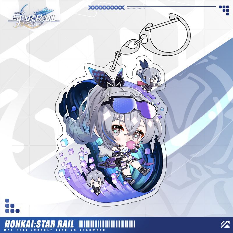 崩壞星穹鐵道愛莉希雅彥卿希露瓦景元白露姬子亞克力鑰匙扣掛飾【單買三件起送】