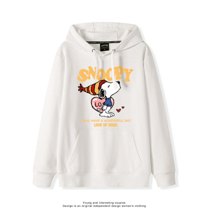 史努比 聯名衛衣2025秋冬新款親子情侶裝連帽衛衣