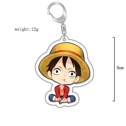 航海王草帽團路飛索隆喬巴羅賓亞力克鑰匙扣 掛飾【單買三件起送】