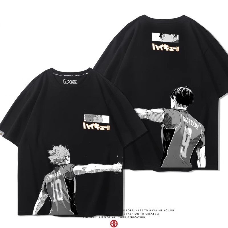 排球少年 2024親子情侶男女同款 純棉T恤