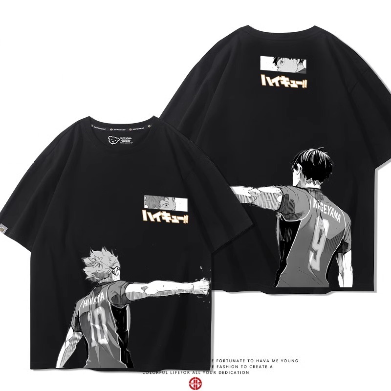 排球少年 2024親子情侶男女同款 純棉T恤