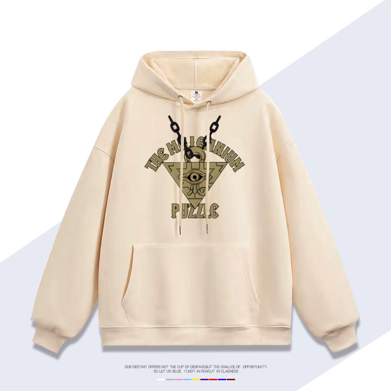 遊戲王 聯名衛衣2025秋冬新款 親子情侶裝連帽衛衣