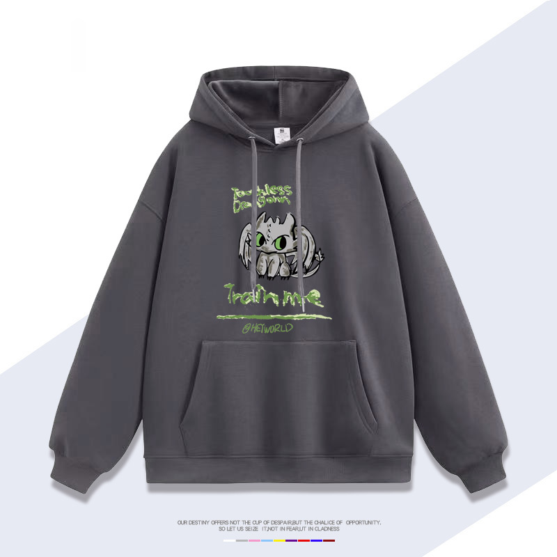 馴龍高手 聯名衛衣2025秋冬新款 親子情侶裝連帽衛衣