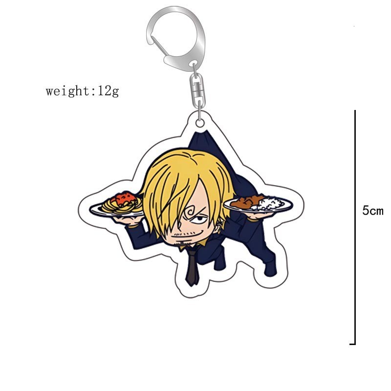 航海王 草帽路飛索隆羅香克斯周邊鑰匙扣 掛飾【單買三件起送】