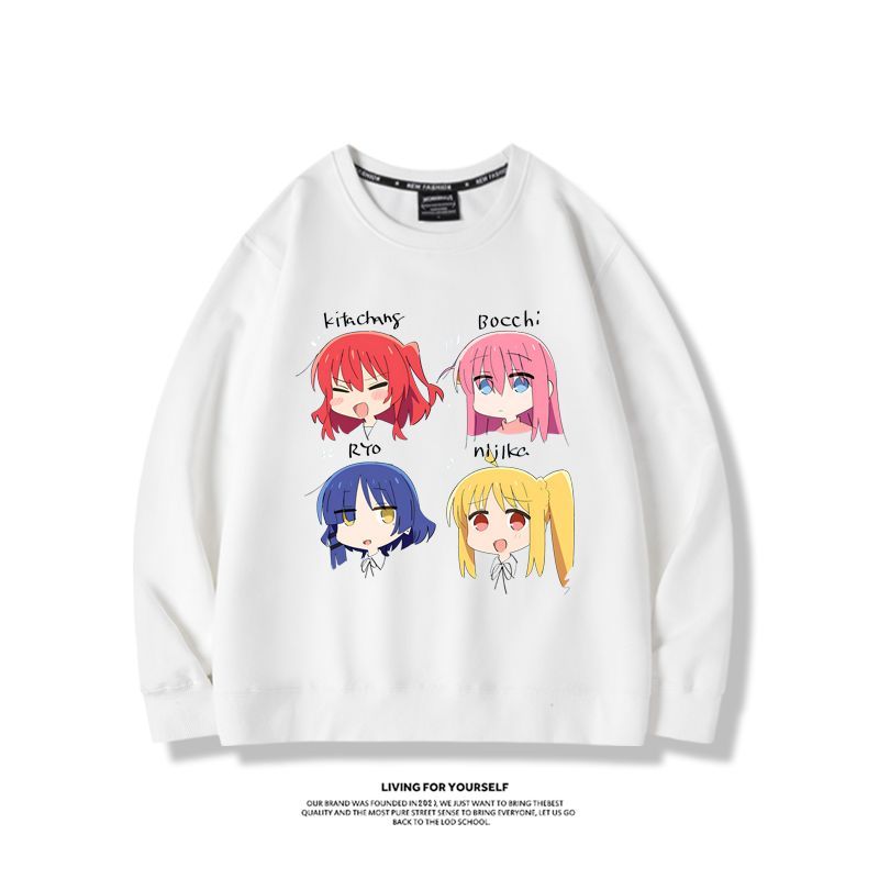 孤獨搖滾2023親子情侶裝 圓領長袖