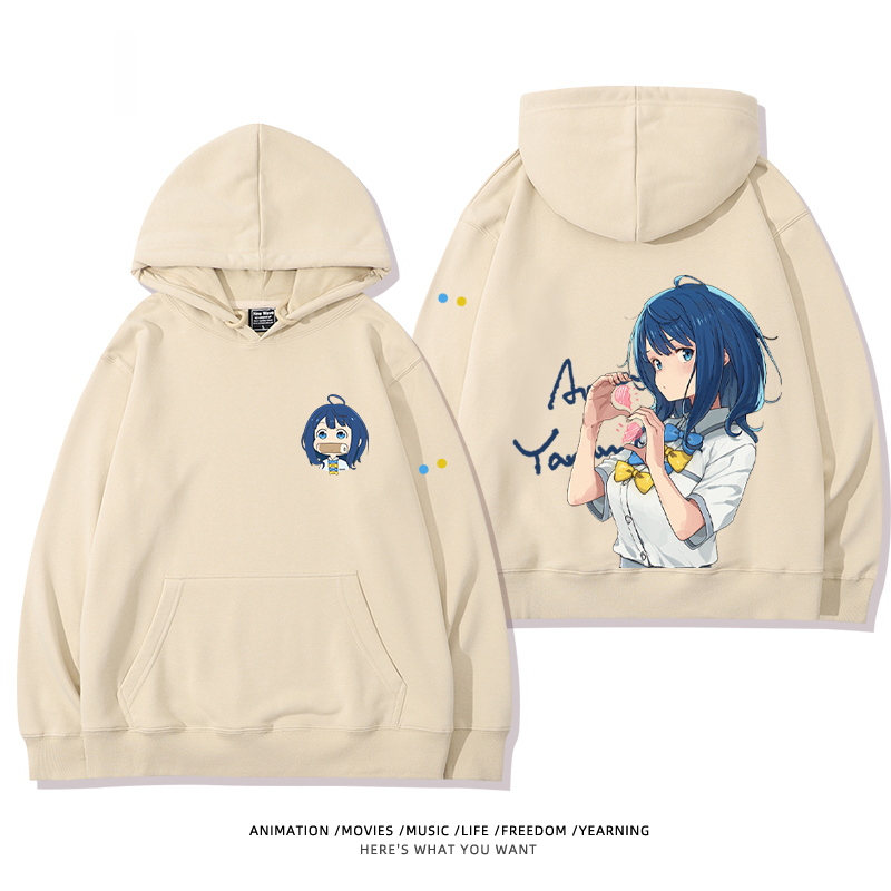 敗犬女主也太多了聯名衛衣2024秋冬新款親子情侶裝薄絨款連帽衛衣