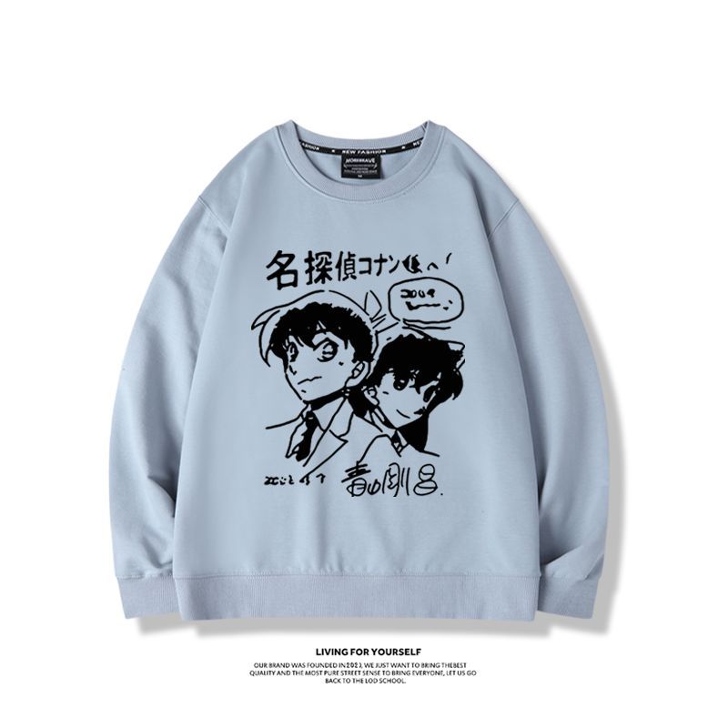 名偵探柯南2024親子情侶裝 圓領長袖