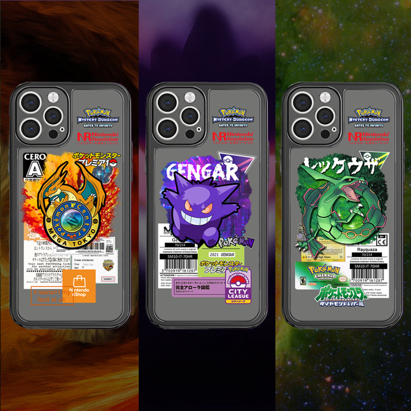 蘋果 系列寶可夢 透黑防摔軟殼