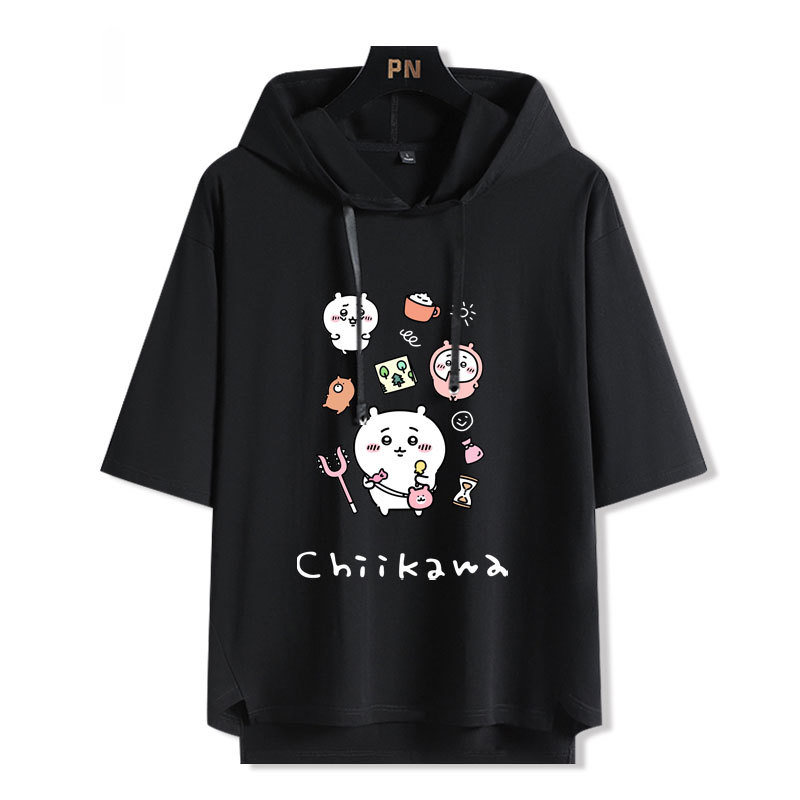 chiikawa 連帽短袖T恤