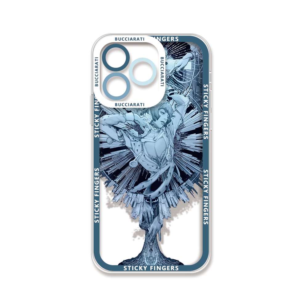 蘋果 系列JOJO的奇妙冒險 天使眼透明防摔軟殼