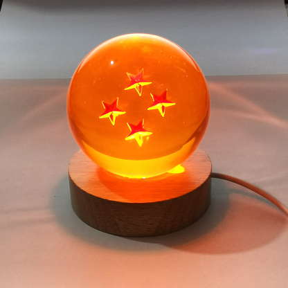 七龍珠 七星龍珠水晶球 LED創意桌面擺件