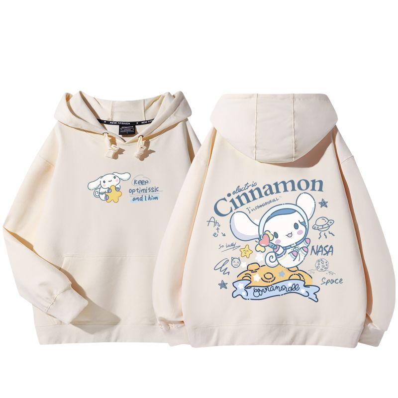 三麗鷗聯名衛衣2025秋冬新款親子情侶裝連帽衛衣