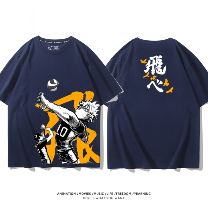 排球少年 2024親子情侶男女同款 純棉T恤