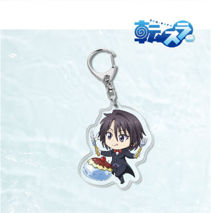 關於我轉生成爲史萊姆那件事萌王利姆露朱菜紫苑靜米莉姆鑰匙扣掛飾【單買三件起送】