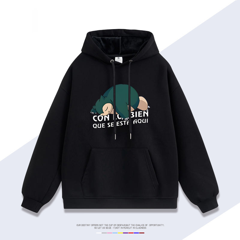 寶可夢新款 2025秋冬新款 親子情侶男女連帽衛衣