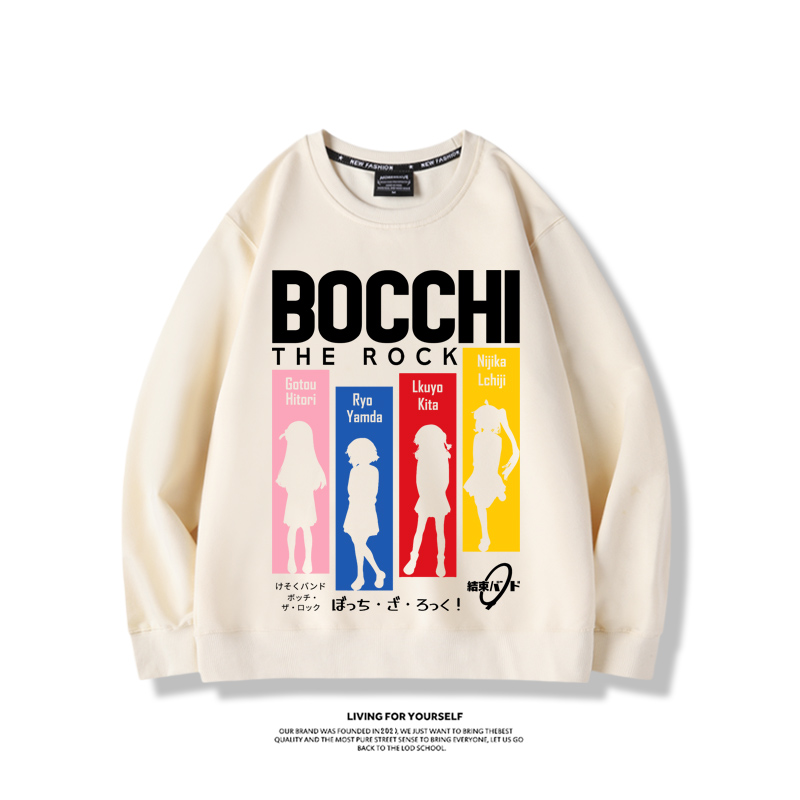 孤獨搖滾2024親子情侶裝 圓領長袖