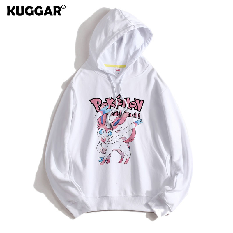 寶可夢聯名衛衣2024秋冬新款親子情侶裝薄絨款連帽衛衣