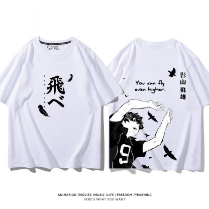 排球少年 2024親子情侶男女同款 純棉T恤