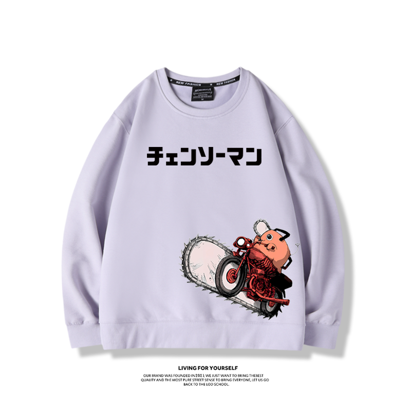 鏈鋸人波奇塔2023親子情侶裝 圓領長袖