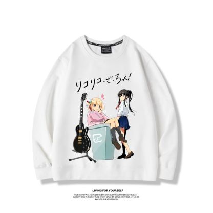 孤獨搖滾聯名莉可麗絲2023親子情侶裝 圓領長袖-星夢cosplay