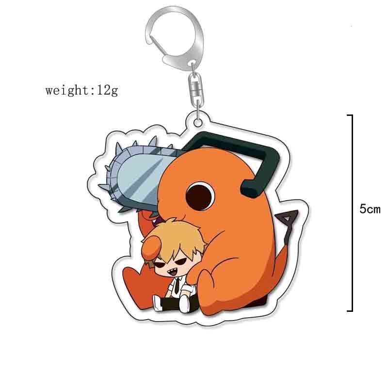 鏈鋸人鑰匙扣Chainsaw Man電次瑪奇瑪帕瓦蕾塞亞克力掛飾【單買三件起送】