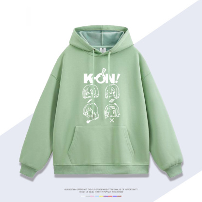 輕音少女K-ON 聯名衛衣2025秋冬新款 親子情侶裝連帽衛衣