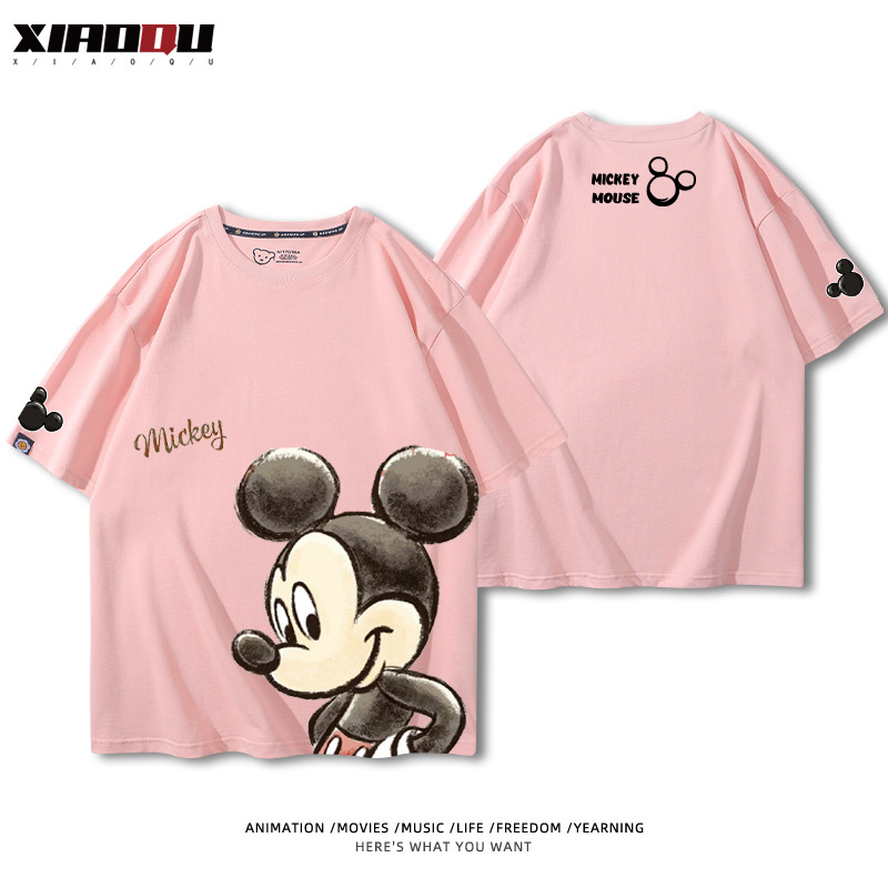 迪士尼米老鼠 2024親子情侶裝 圓領長袖