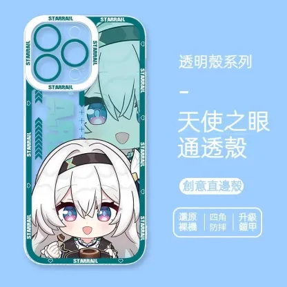 崩壞星穹鐵道流螢 天使眼透明防摔軟殼