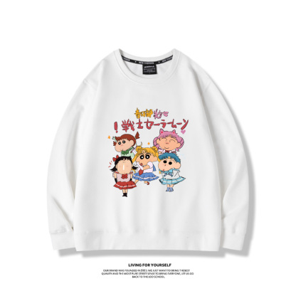 蠟筆小新聯名美少女戰士2023親子情侶裝 圓領長袖