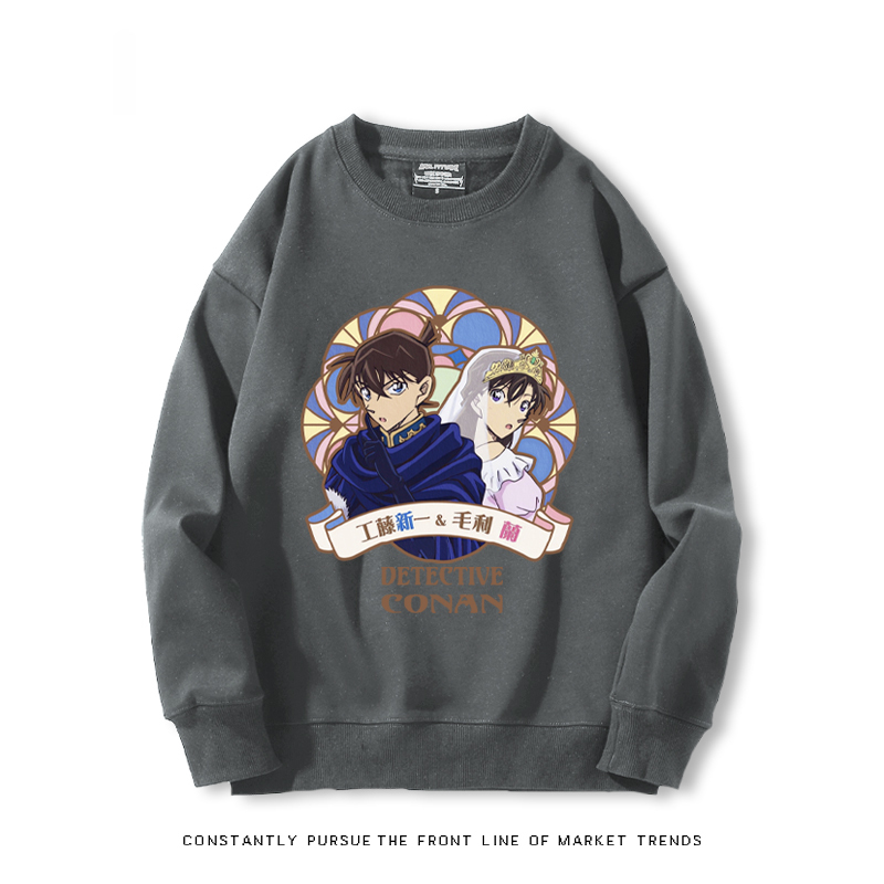 名偵探柯南 聯名2024親子情侶裝 圓領長袖