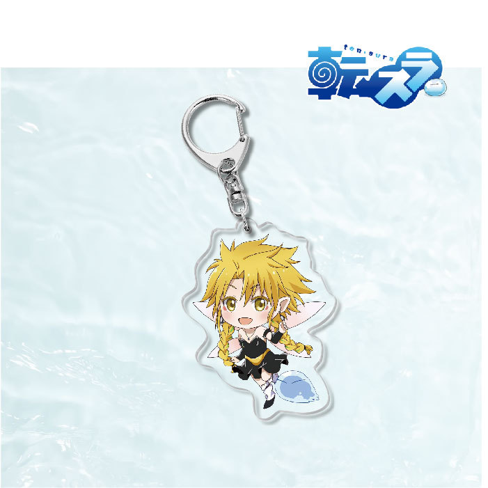 關於我轉生成爲史萊姆那件事萌王利姆露朱菜紫苑靜米莉姆鑰匙扣掛飾【單買三件起送】
