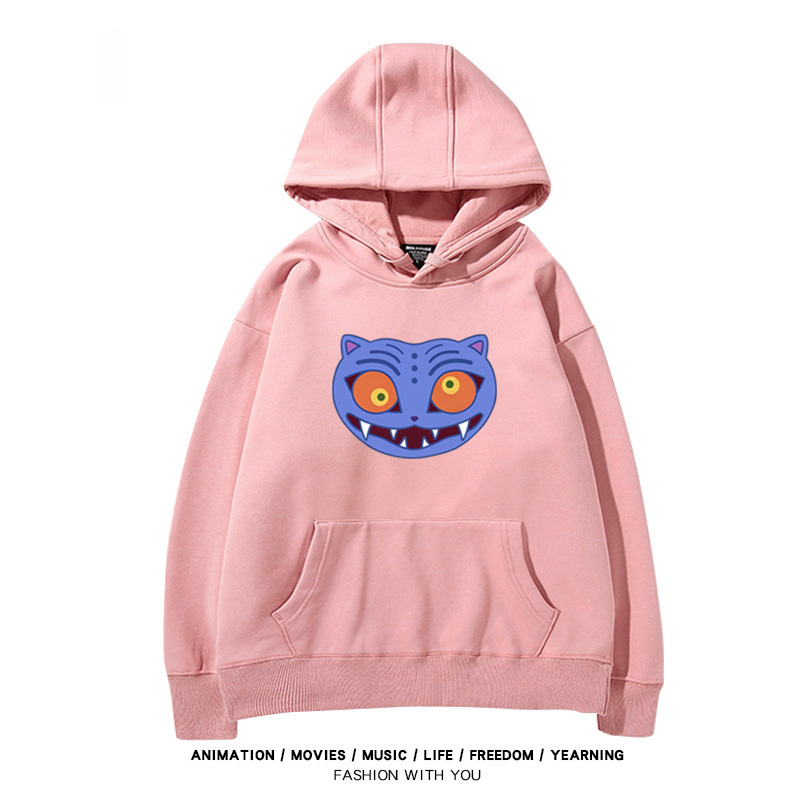 獵魔女團KPOP 聯名衛衣2025秋冬新款親子情侶裝連帽衛衣