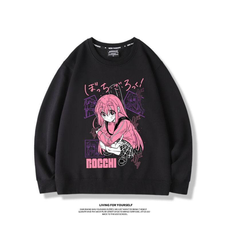 孤獨搖滾2023親子情侶裝 圓領長袖