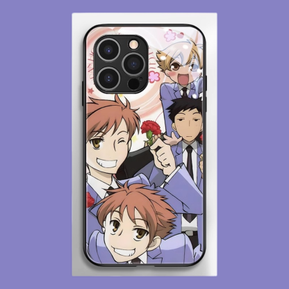 櫻蘭高校新款高清全包防摔玻璃殼