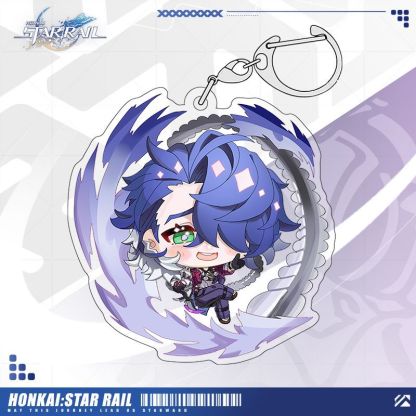 崩壞星穹鐵道愛莉希雅彥卿希露瓦景元白露姬子亞克力鑰匙扣掛飾【單買三件起送】