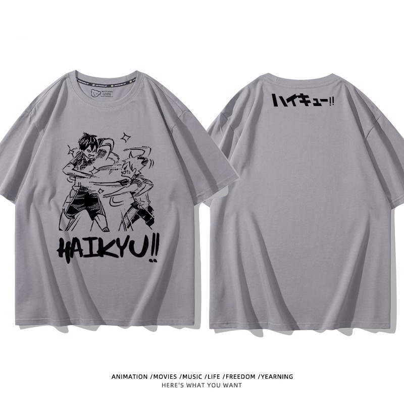 排球少年 2024親子情侶男女同款 純棉T恤