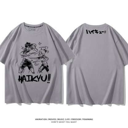 排球少年 2024親子情侶男女同款 純棉T恤