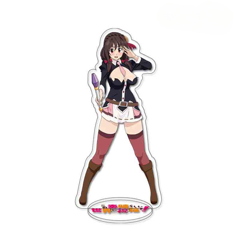 素晴爲美好的世界獻上祝福阿庫婭惠惠和真悠悠達克尼斯鑰匙扣掛飾【單買三件起送】