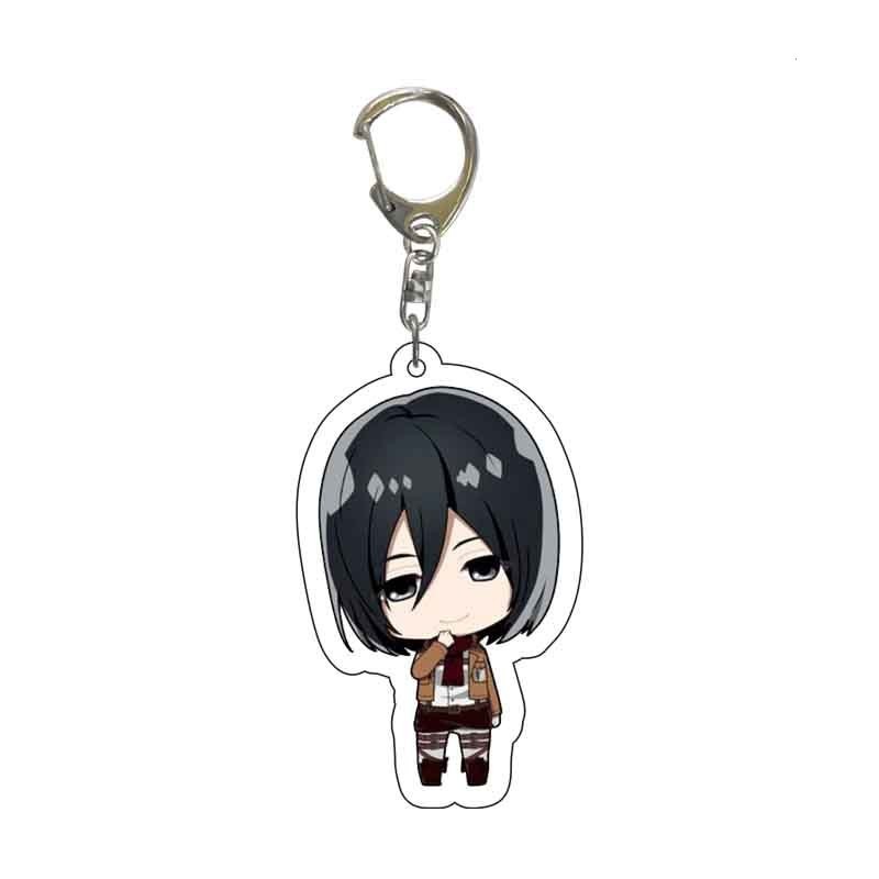 進擊的巨人調查兵團艾倫三笠阿明埃爾文利威爾韓吉萊納鑰匙扣掛飾【單買三件起送】