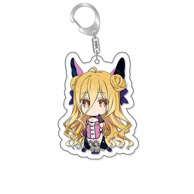 約會大作戰時崎狂三五河琴裏夜刀神天香四糸乃二亞亞力克鑰匙扣 掛飾【單買三件起送】
