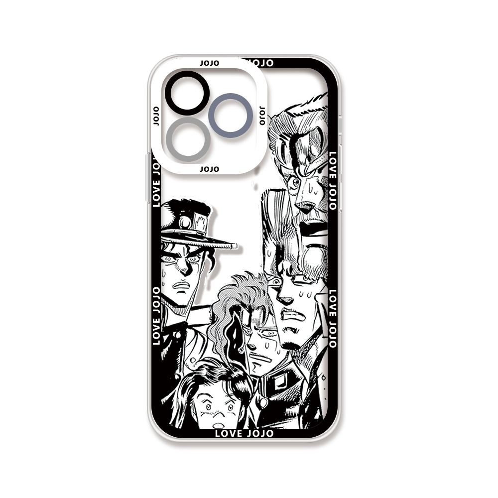 蘋果 系列JOJO的奇妙冒險 天使眼透明防摔軟殼