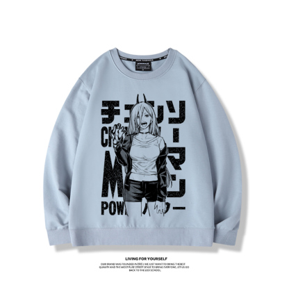 鏈鋸人帕瓦2023親子情侶裝 圓領長袖