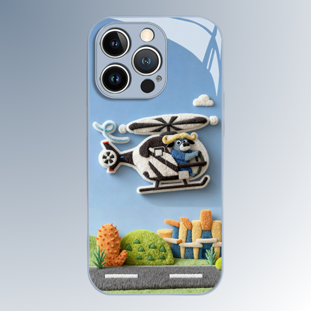 動物方城市 新款高清全包防摔玻璃殼