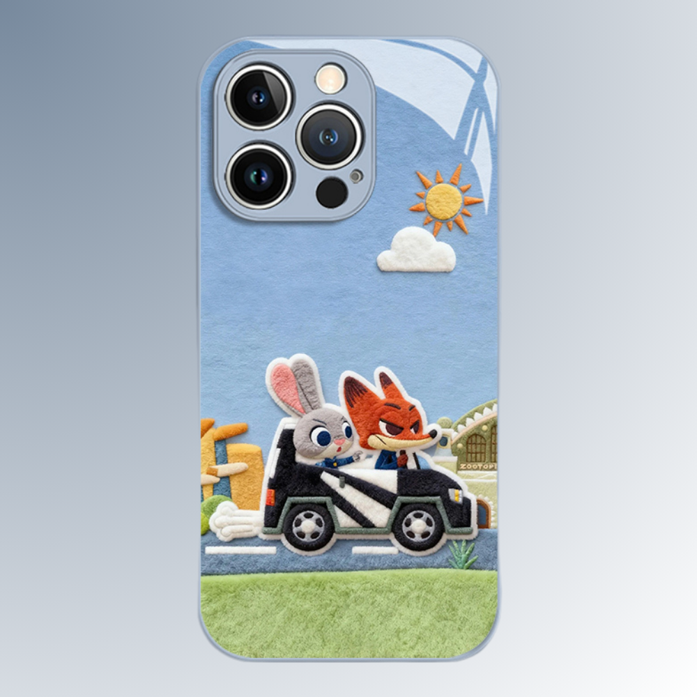 動物方城市 新款高清全包防摔玻璃殼