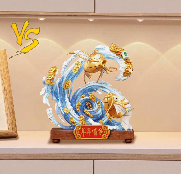 【預購】VS模玩 家居系列17 招財雙魚戲水